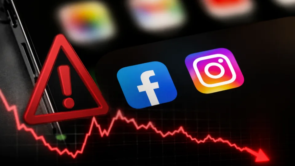 Facebook та Instagram не працюють: масштабний збій охопив соцмережі. Користувачі повідомляють про проблеми з доступом.