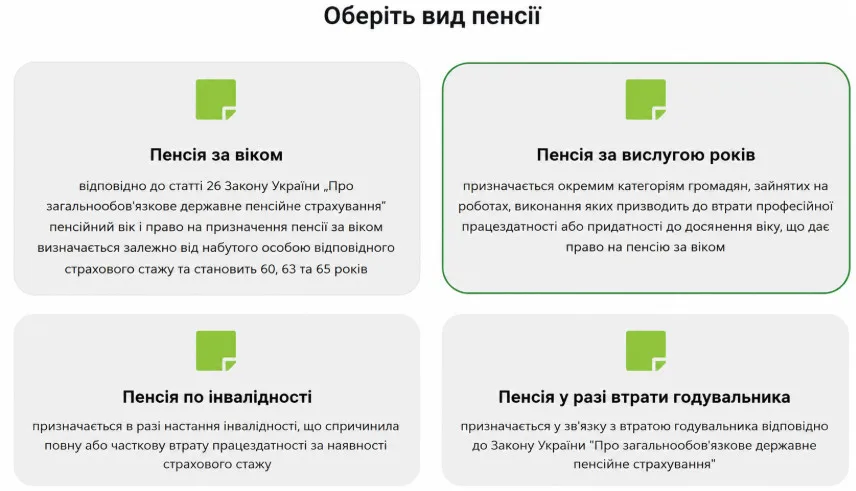 Як оформити пенсію онлайн: відео-посібник krok za krokom