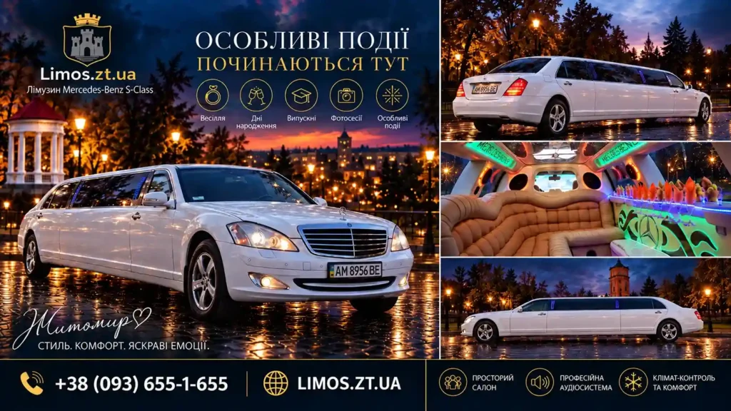 лімузин житомир