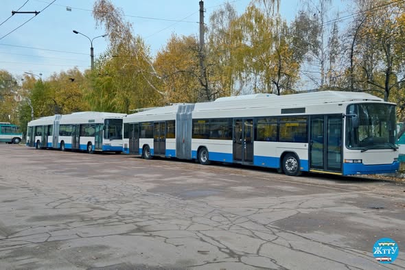 Житомир зустрів останні двосекційні Hess, попереду – три ультрасучасні трисекційні.